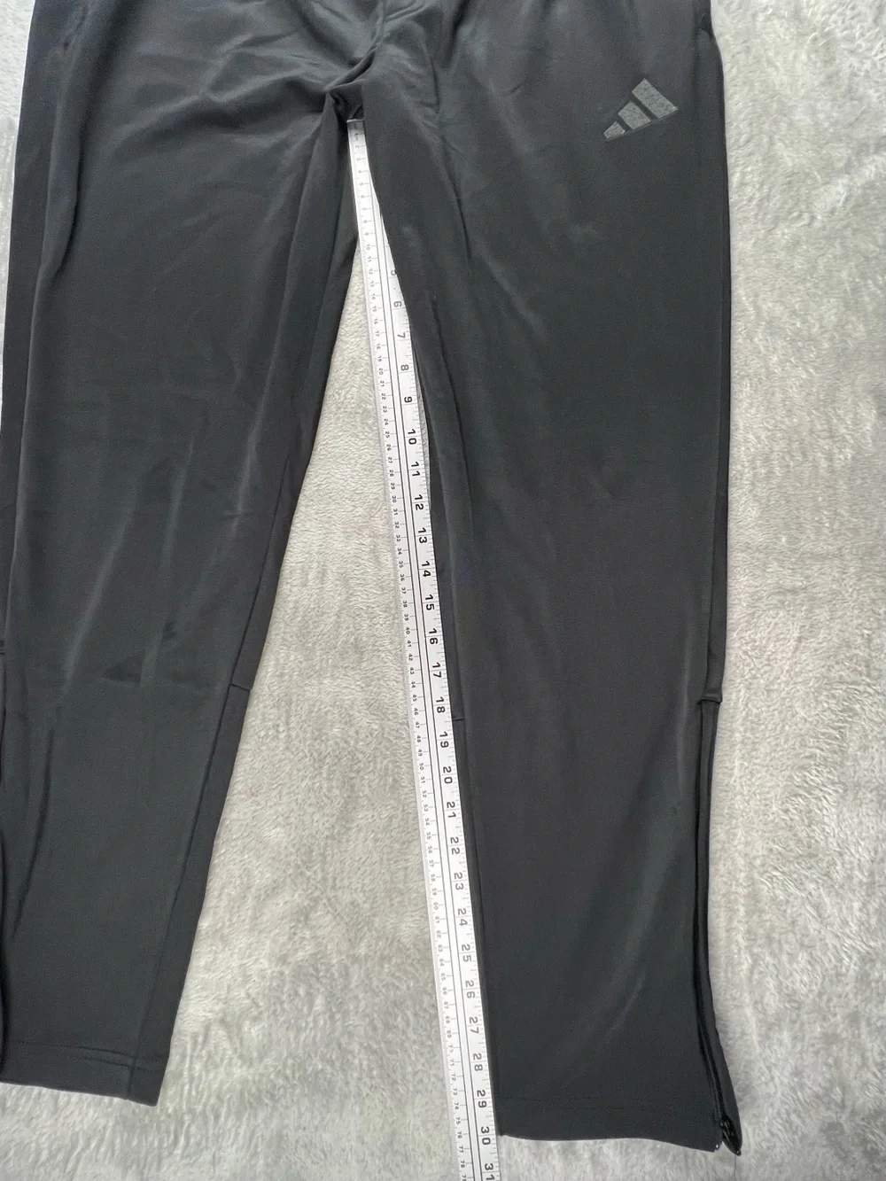 adidas Lightweight Tricot Track Pants Mens Size XL Black Tapered Leg KD3638 NWT